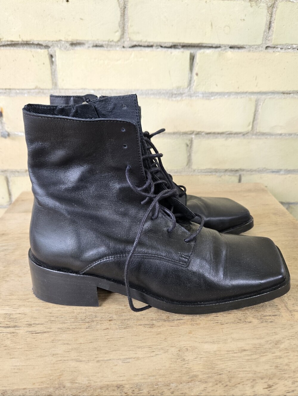 L'Intervalle Square Toe Boots